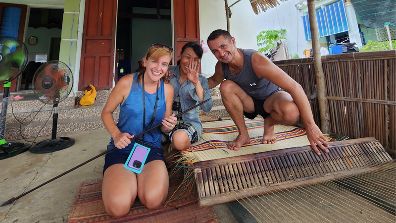 Rowing Sup/Kayak from the Coconut forest to the Craft village (7)